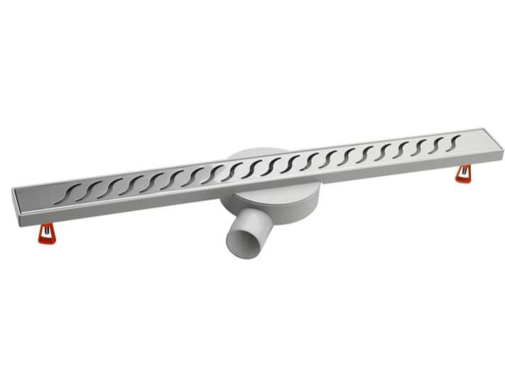 Duschablauf 60 cm Kunststoff mit Edelstahl